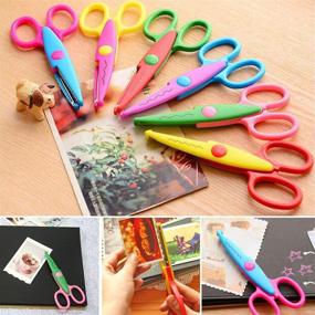 img 1 attached to Scissors Decorative Colorful Teachers Scrapbooking
