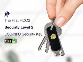 img 2 attached to GoTrust Idem Key - C. Безопасный USB-ключ с сертификатом FIDO2 для улучшенной безопасности уровня L2. Двойной интерфейс с USB-C и NFC. Поддерживает iPhone, Android и компьютеры - обеспечивает безопасную двухфакторную аутентификацию.