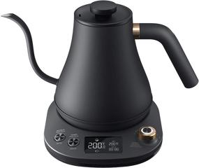 img 4 attached to 🔥 Premium Gooseneck Kettle with Temperature Control - Perfect for Coffee and Tea Enthusiasts!