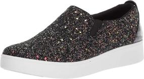 img 4 attached to 👟 Versatile and Stylish: FitFlop Women's Agnes Metallic Skate Sneaker