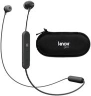 🎧 sony wi-c310 wireless in-ear headphones, black (wic310/b) with hard shell earphone case - premium bundle deal logo