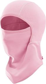 img 1 attached to ❄️ Unisex Kids Balaclava Ski Mask - Winter Windproof Face Cover for Toddlers - Ideal for Skiing, Snowboarding, and Cycling