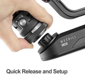 img 2 attached to Zhiyun Weebill S Weebill Lab Stabilizer TransMount Quick Setup Kit for Crane 3 Crane Plus Gimbal - 1/4 Inch Screw Compatibility