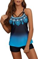 👙 chenghe tankini swimsuits: stylish women's clothing for flattering swimsuits & chic cover ups logo