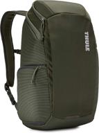 🎒 thule enroute camera backpack 20l, dark forest: convenient and stylish camera gear carry solution logo