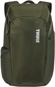 img 2 attached to 🎒 Thule Enroute Camera Backpack 20L, Dark Forest: Convenient and Stylish Camera Gear Carry Solution