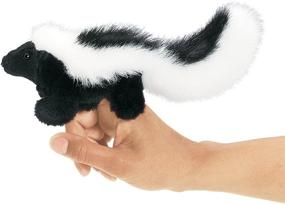 img 3 attached to 🦨 SEO-Enhanced Folkmanis Mini Skunk Finger Puppet