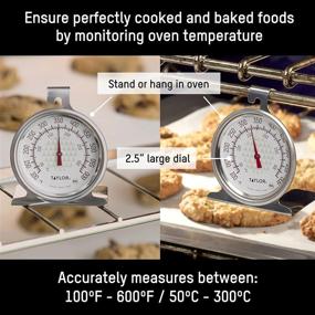 img 3 attached to Taylor Precision Large 2.5-Inch Dial Kitchen Cooking Oven Thermometer