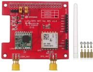 📡 lora gps hat 915мгц для raspberry pi 2 model b/raspberry pi 3: датчик температуры, поддержка dgps sbas логотип