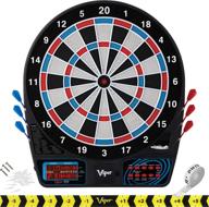 🎯 viper by gld products 777 electronic dartboard: sport size with 40+ games, auto-scoring lcd, durable target and ultra-thin spider for fewer bounce outs - black, one size логотип