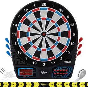 img 4 attached to 🎯 Viper by GLD Products 777 Electronic Dartboard: Sport Size with 40+ Games, Auto-Scoring LCD, Durable Target and Ultra-Thin Spider for Fewer Bounce Outs - Black, One Size