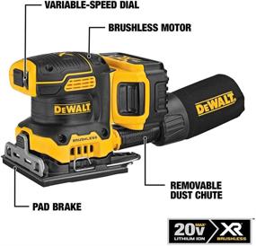 img 3 attached to DEWALT Sander Variable Battery DCW200P1