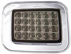 img 1 attached to 🚦 Pair of IPCW LEDC-348CS Platinum Smoke LED Front Park Signal Lamps for Enhanced Visibility