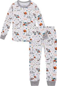 img 2 attached to 🎄 Christmas Sleepwear - Shelry Pajamas for Boys' Clothing