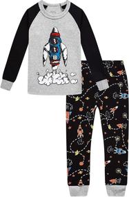 img 3 attached to 🎄 Christmas Sleepwear - Shelry Pajamas for Boys' Clothing