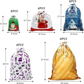 img 2 attached to Christmas Drawstring Assorted Decoration Set by OUSCENE