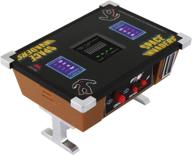 compact space invaders tabletop arcade: tiny arcade that packs a punch logo