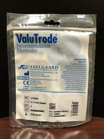 img 1 attached to ⚡ Enhance Electrotherapy with Axelgaard Valutrode CF5050 Square Electrodes