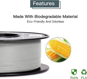 img 3 attached to 🖨️ Усилите свои проекты по печати с помощью BIQU PLA Matte Filament 1: качественный продукт для аддитивного производства