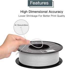 img 2 attached to 🖨️ Усилите свои проекты по печати с помощью BIQU PLA Matte Filament 1: качественный продукт для аддитивного производства