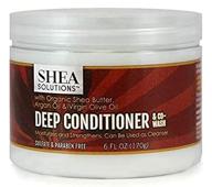 💆 shea solutions 6oz deep conditioning co-wash for improved hair health logo