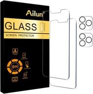 💎 ailun 2 pack iphone 13 pro max screen protector [6.7 inch] display 2021 with 2 pack tempered glass camera lens protector - hd, 9h hardness logo