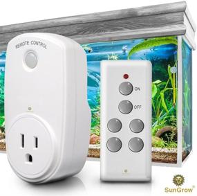 img 3 attached to 🔌 SunGrow Wireless Remote Control Electrical Outlet Switch, Socket Size 2 x 4 x 2 Inches, Powerful RF Signal with 100 Feet Coverage Range, White, Pack of 1