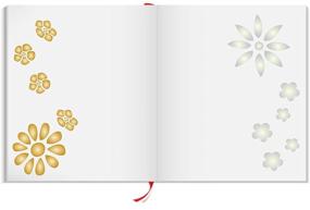 img 2 attached to 🌸 Повысьте свою мастерство с помощью шаблона "Flower Power": 8,5 x 8,5 дюймов (L) Верстка для многослойного медиамикса.