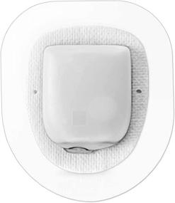 img 2 attached to 💧 Waterproof Omnipod Adhesive Patches - Pack of 55 Transparent Tapes for Long Lasting Coverage, Clear Omnipod Covers Included for Overpatching up to 10 Days