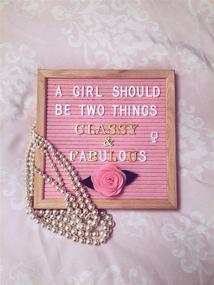 img 1 attached to Pink Letter Board 10X10 Inches