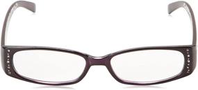 img 3 attached to 👓 Foster Grant Women's Carla 1014161-250.FGU: Stylish Rectangular Reading Glasses for Women