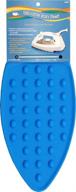👚 dritz clothing care 82444 silicone iron rest, blue - ultimate iron rest for garment maintenance logo