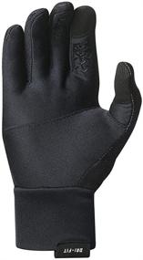 img 1 attached to Ultimate Protection and Style: Therma Elite Gloves in Black Silver