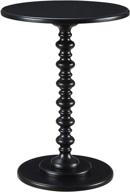 🌴 black palm beach spindle table by convenience concepts logo