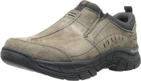 img 4 attached to Skechers Mountain Relaxed Memory Sneaker Men's Shoes: The Ultimate Blend of Style and Comfort