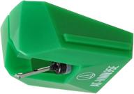 🎵 audio-technica at-vmn95e green elliptical turntable stylus replacement logo