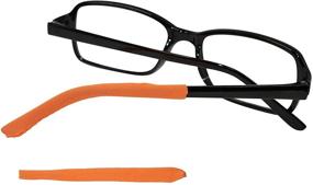 img 2 attached to Enhance Your Eyewear with Soft Temple Tip Sleeves in Vibrant Colors - TWO PACK!