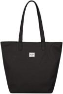 👜 herschel mica tote bag black, size: one logo