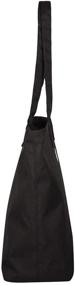 img 2 attached to 👜 Herschel Mica Tote Bag Black, Size: One