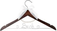 seo-friendly wedding dress hanger: bridal shower steel wire hanger логотип