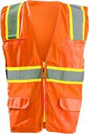 occunomix lux atrans om visibility two tone polyester logo