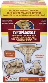 img 2 attached to 🎨 ACTIVA Premium ArtPlaster Plaster 5 lbs.: High-Quality White Plaster for Crafting and Sculpting