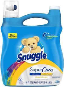 img 2 attached to 👕 Experience Lilies and Linen Bliss with Snuggle SuperCare Liquid Fabric Softener - 95oz, 90 Loads
