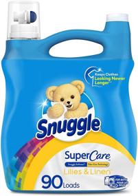 img 4 attached to 👕 Experience Lilies and Linen Bliss with Snuggle SuperCare Liquid Fabric Softener - 95oz, 90 Loads
