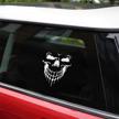 skull stickers and decals for car windows doors exterior accessories in bumper stickers, decals & magnets logo