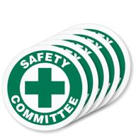 🚦 retro reflective safety committee labels by smartsign logo