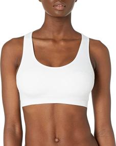 img 3 attached to 👙 Comfortable and Versatile: Amazon Essentials Women's 2-Pack Light-Support Seamless Sports Bras