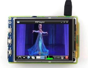 img 3 attached to 📺 XYGStudy 3.2 inch Resistive Touch Screen TFT XPT2046 LCD: Compatible with Raspberry Pi (Pi 1 2 3) Model B B+ A+ Raspbian Video Photo System