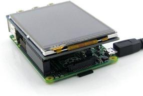 img 1 attached to 📺 XYGStudy 3.2 inch Resistive Touch Screen TFT XPT2046 LCD: Compatible with Raspberry Pi (Pi 1 2 3) Model B B+ A+ Raspbian Video Photo System