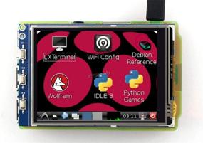 img 4 attached to 📺 XYGStudy 3.2 inch Resistive Touch Screen TFT XPT2046 LCD: Compatible with Raspberry Pi (Pi 1 2 3) Model B B+ A+ Raspbian Video Photo System